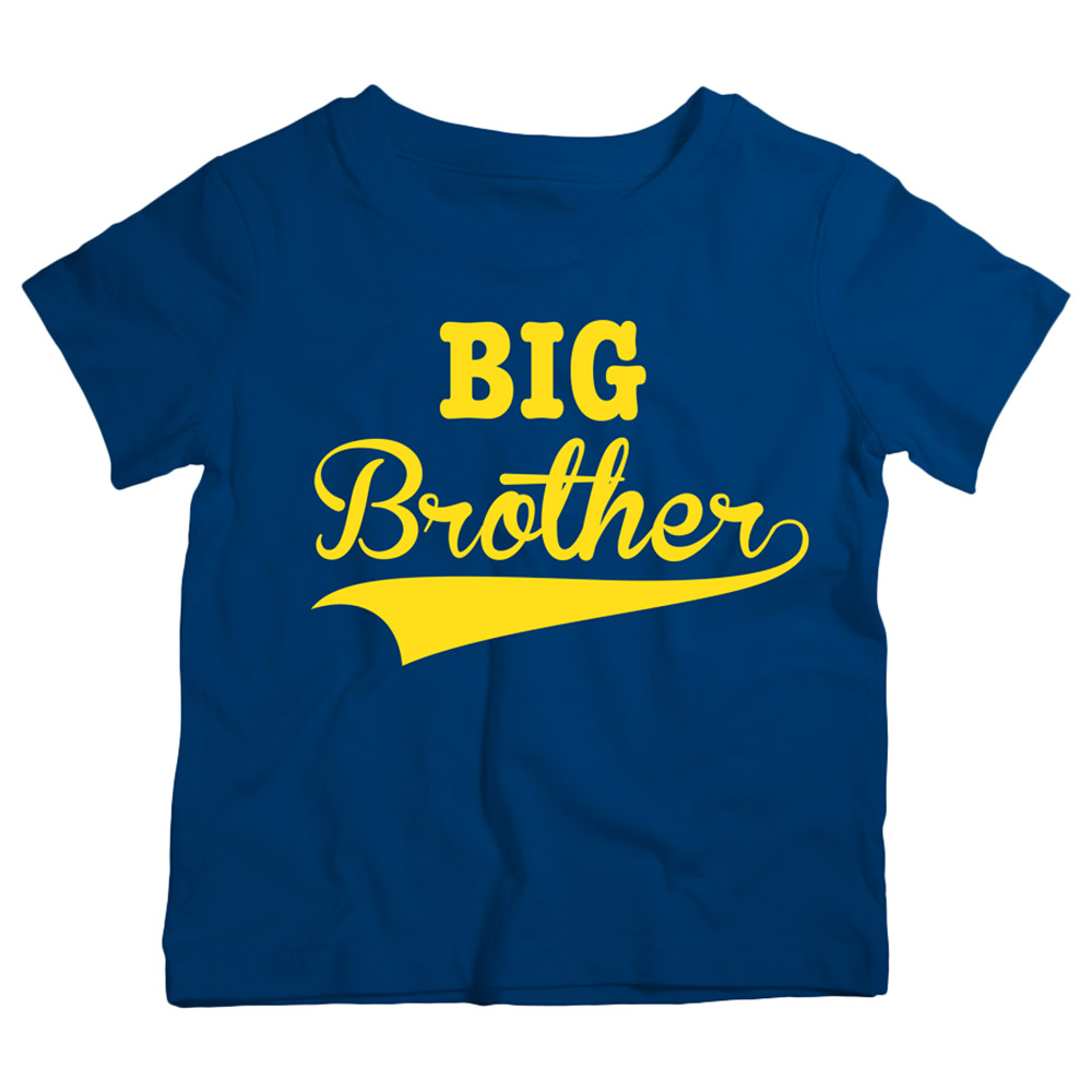 Twinkle Hands Big Brother T-Shirt - Navy