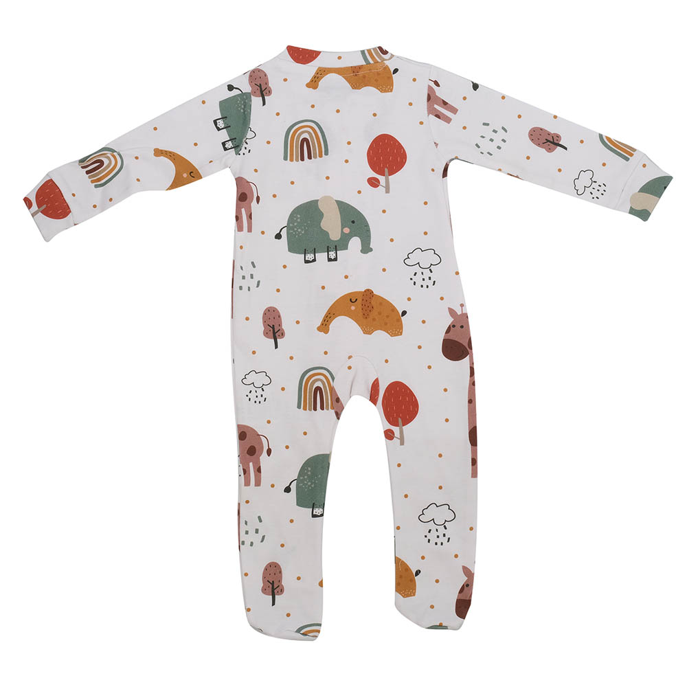 Kyara - 100% Organic Cotton Dreamy Forest Print Jumpsuit