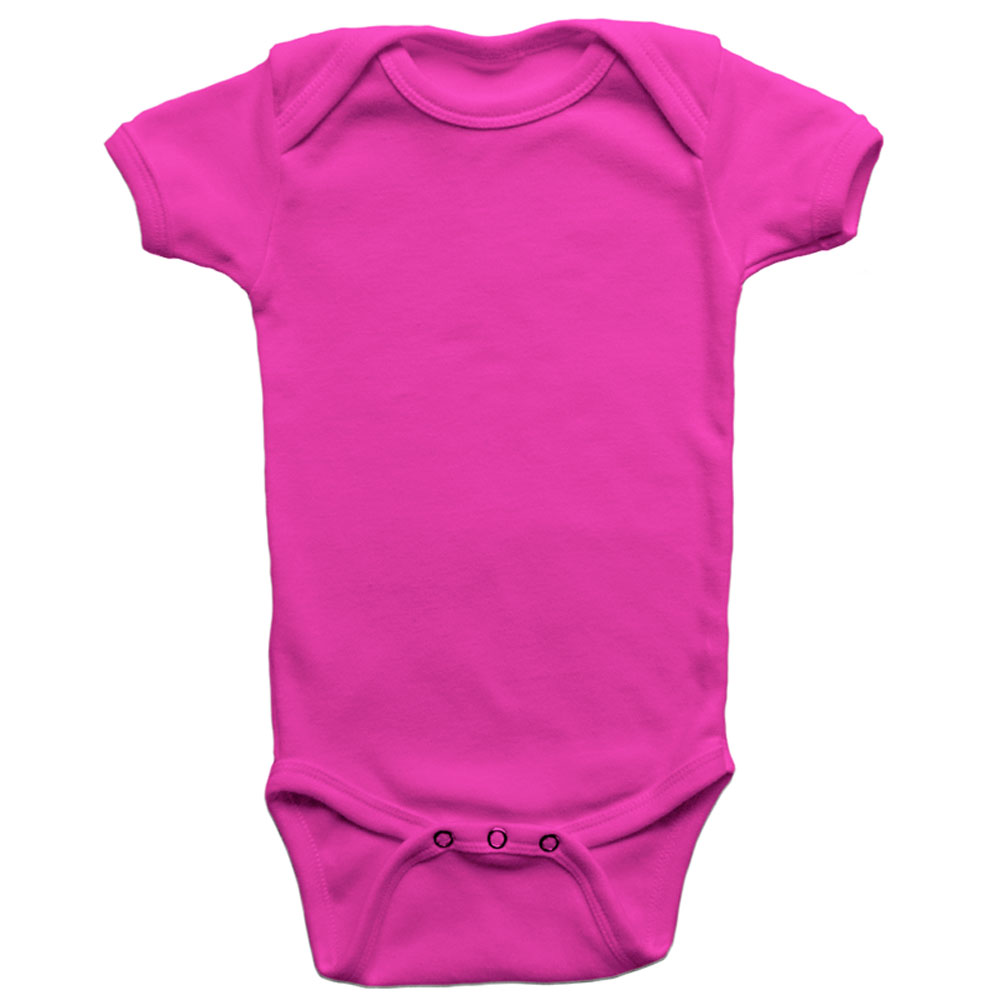 Twinkle Hands Basic Bodysuit - Pink