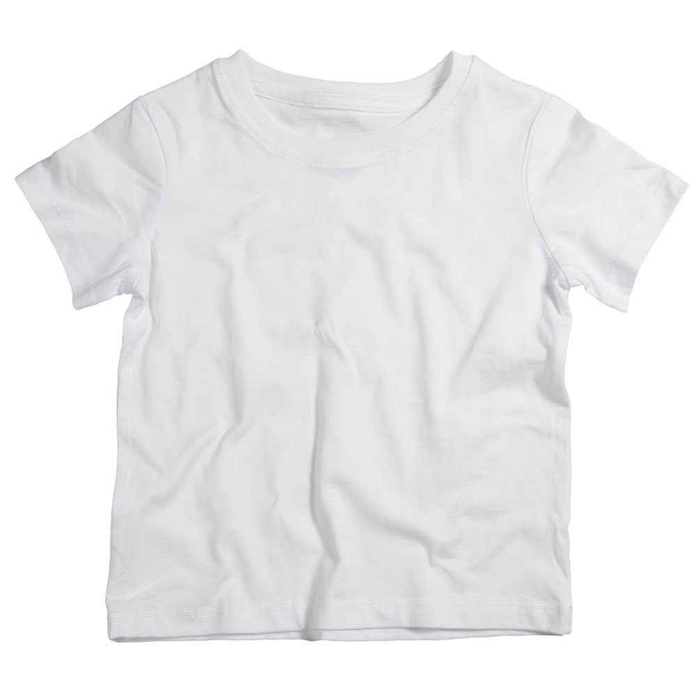 Twinkle Hands Basic Cotton T-Shirt - White