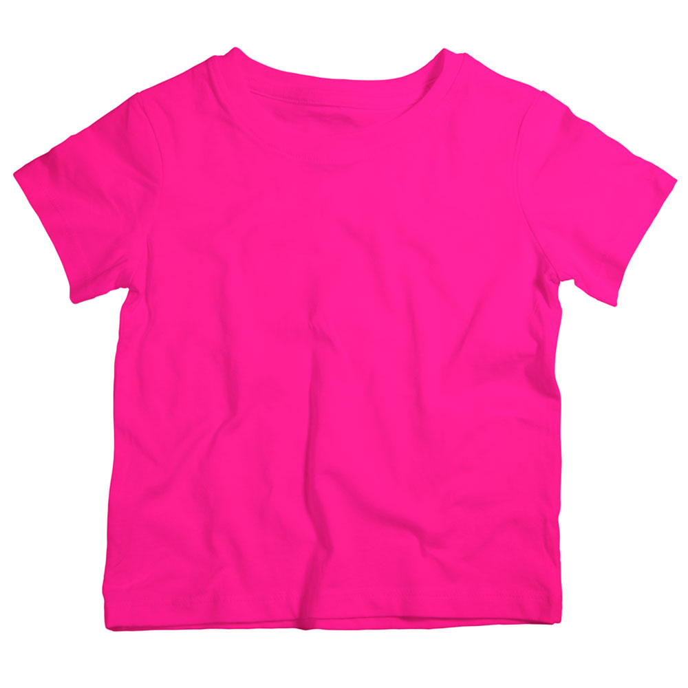 Twinkle Hands Basic Cotton T-Shirt - Pink