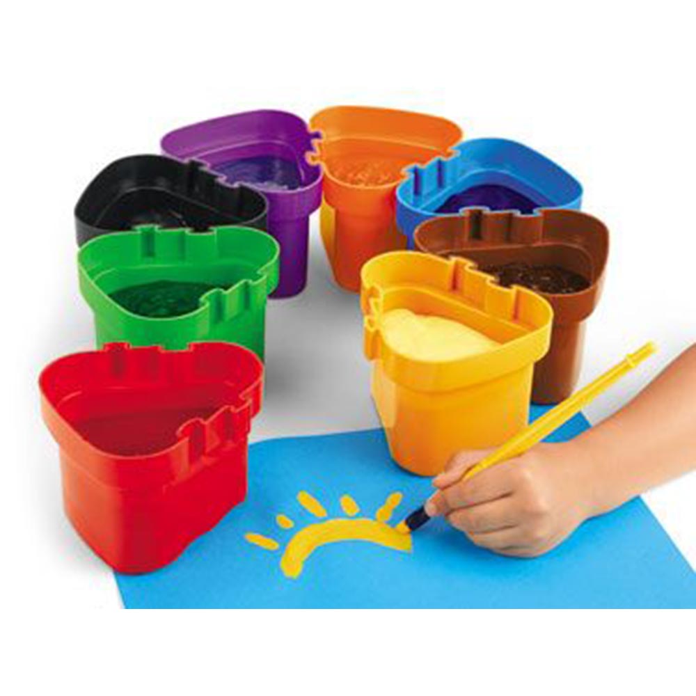 Lakeshore - Linking Paint Pots Set of 8