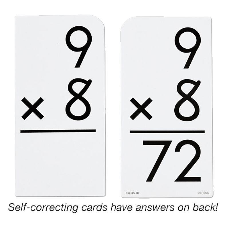 Lakeshore - Multiplication 0-12 Flash Cards