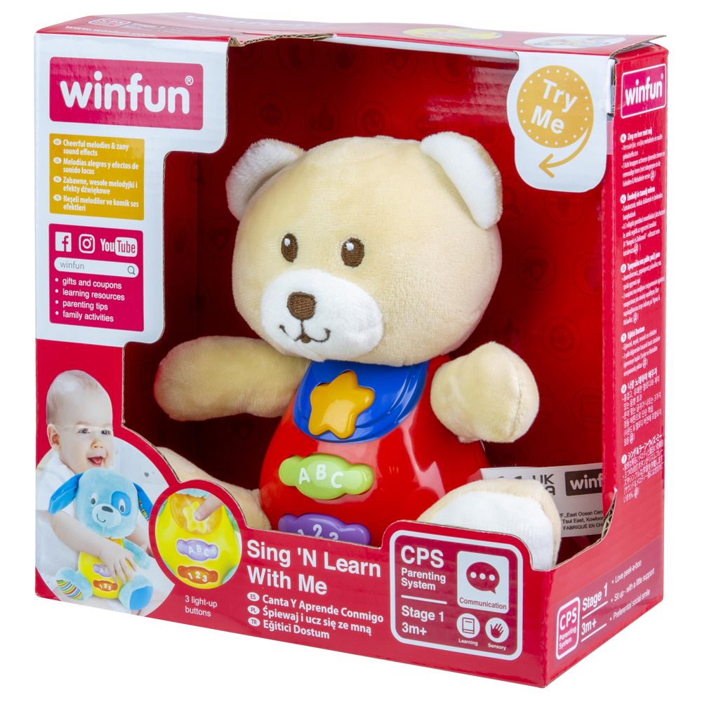 Winfun - Sing 'N Learn With Me - Bear