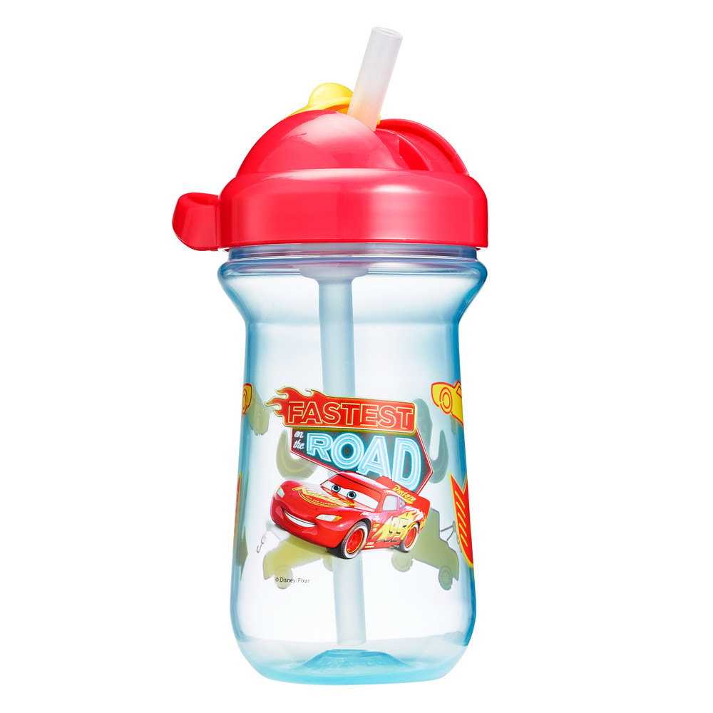 The First Years - Cars Flip Top Straw Cup - 295ml