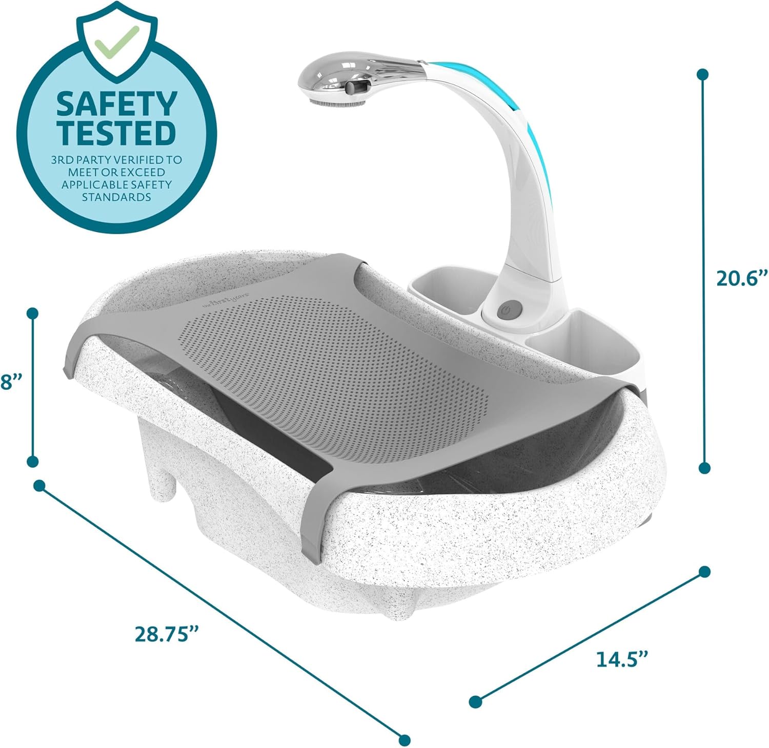 The First Years - Rain Shower Baby Spa Tub
