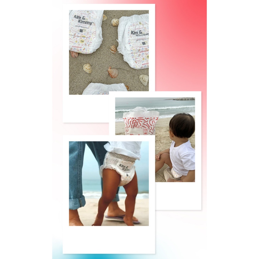 Kim & Kimmy - Diaper Pants Size 5 12-17kg - Zig Zag Swag - 42pc