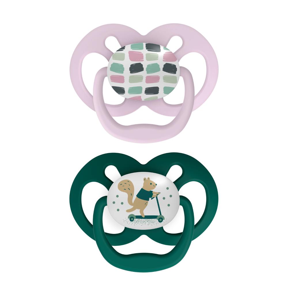 Dr. Brown's - Stage 2 Advantage Pacifier Airplanes 2pcs - Design May Vary