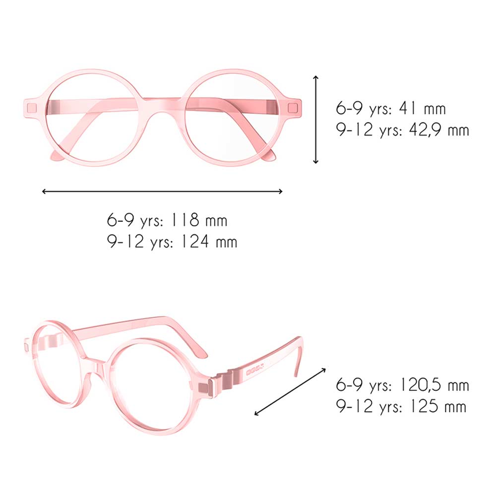 Ki ET LA - CraZyg-Zag Screen Glasses Rozz - Pink_6-9y