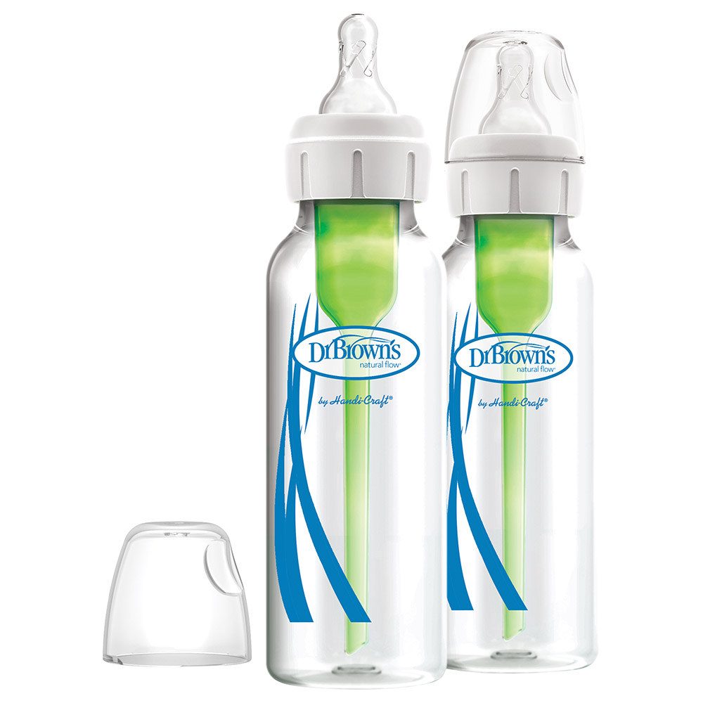 Dr. Brown's - Glass Narrow Options+ Bottle Pack of 2 - 250ml