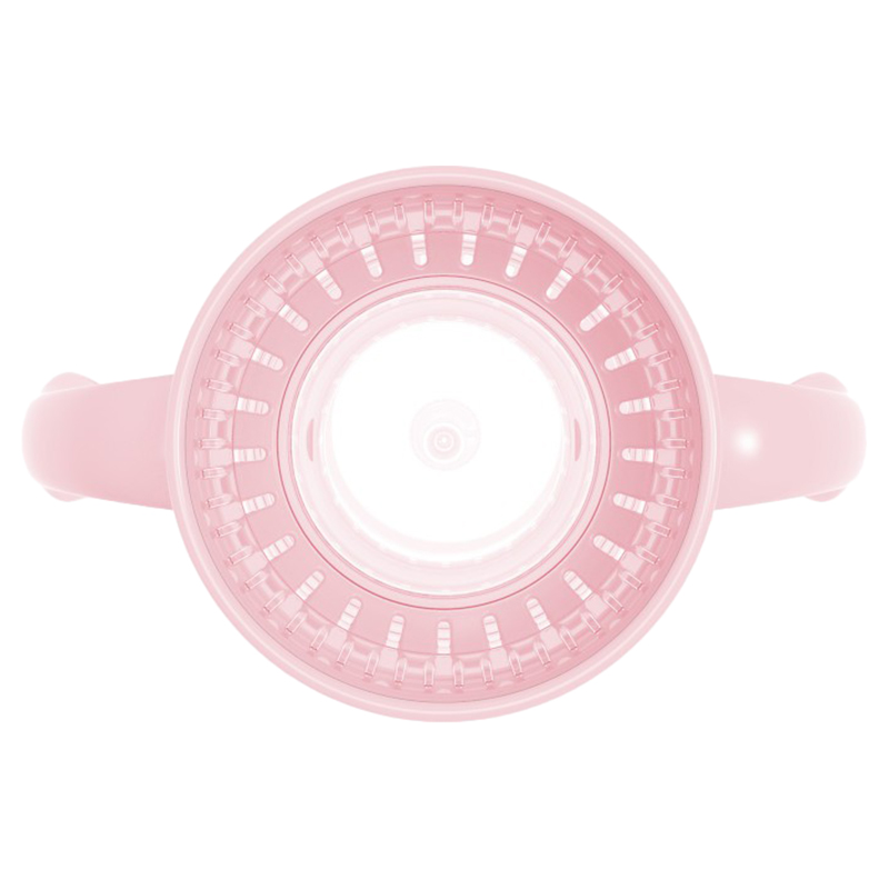 Dr. Brown's - Smooth Wall Cheers 360 Cup with Handles - 200ml - Pink Deco
