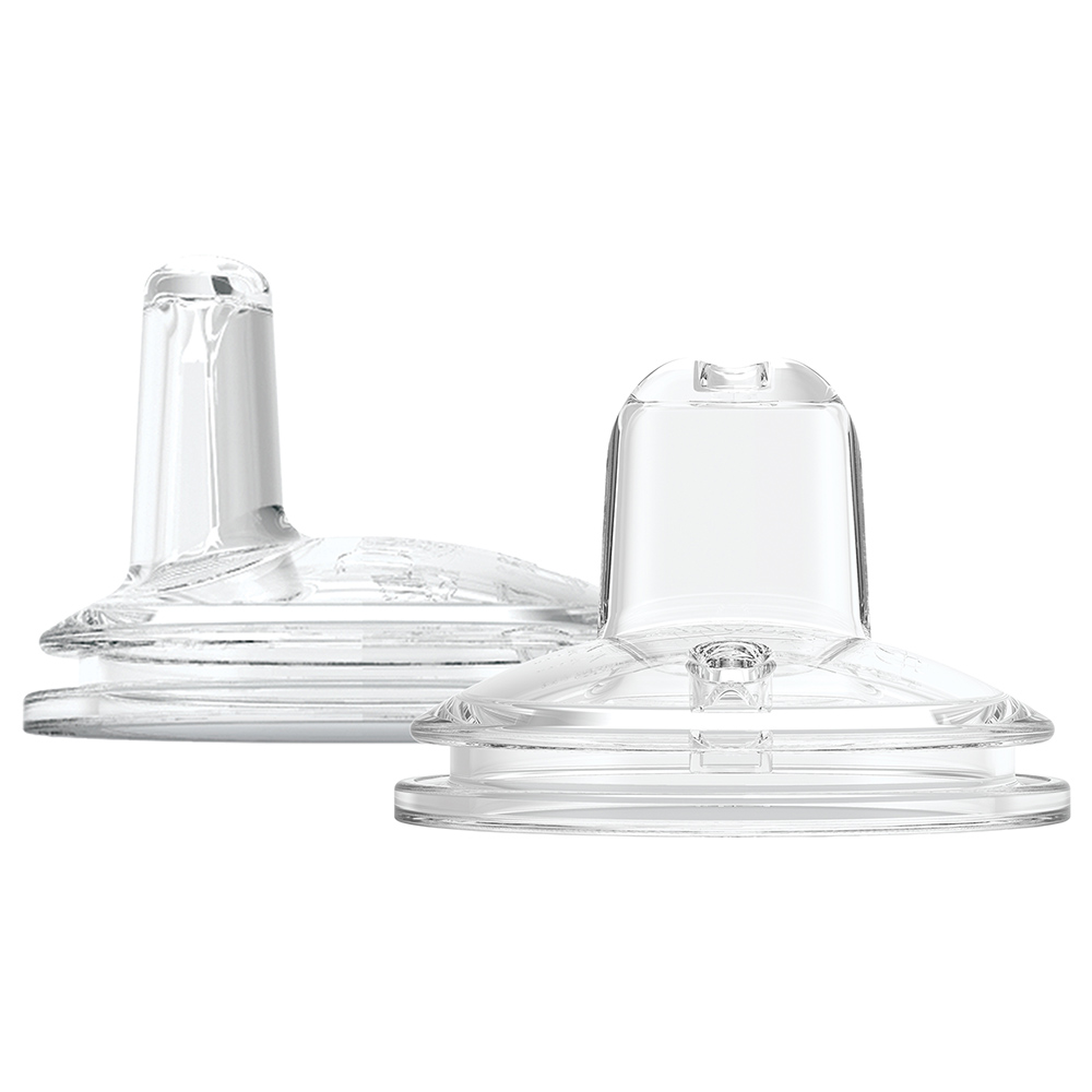 Dr. Brown's Polypropylene Wide-Neck Options+ Bottle Sippy Spout 2pcs