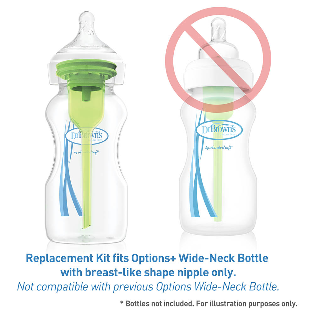 Dr. Brown's - Options + Bottle Replacement Kit - Green - 270ml