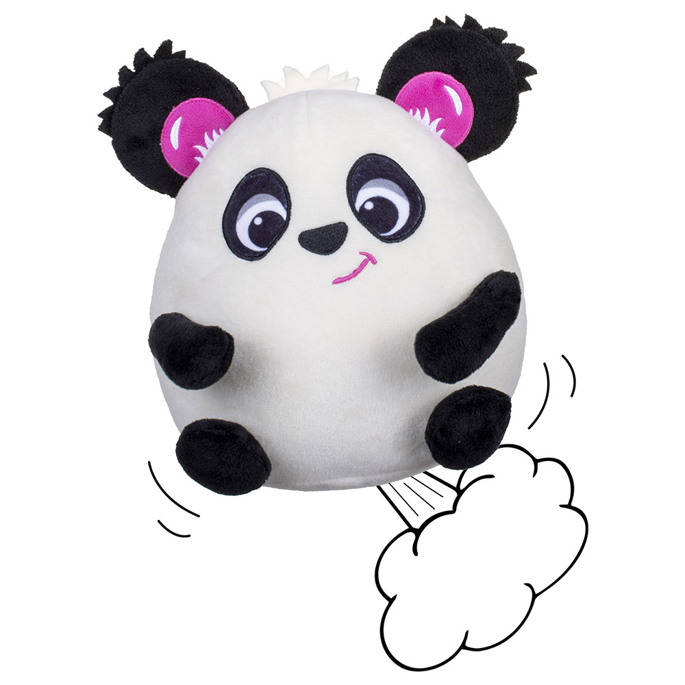 Golden Bear - Windy Bums Soft Toy - Panda - White