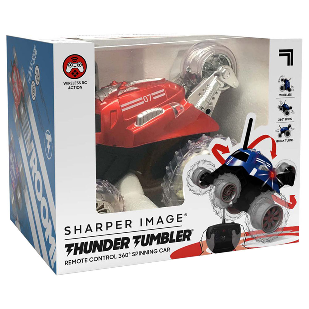 Sharper Image - Thunder Tumbler Remote Control Spinning Car