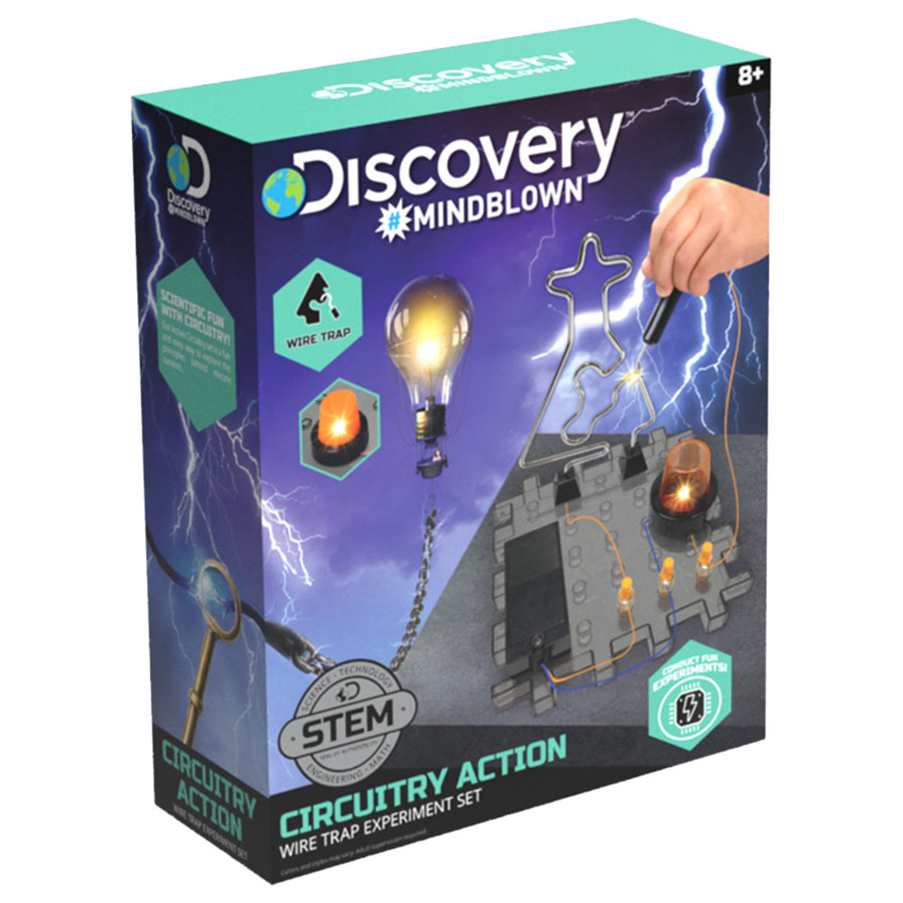 Discovery Mindblown - Toy Circuitry Action Experiment - Wire Trap