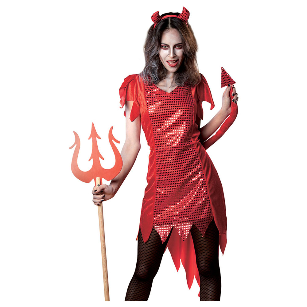 Mad Toys - Lady Devil Adult Halloween Costume