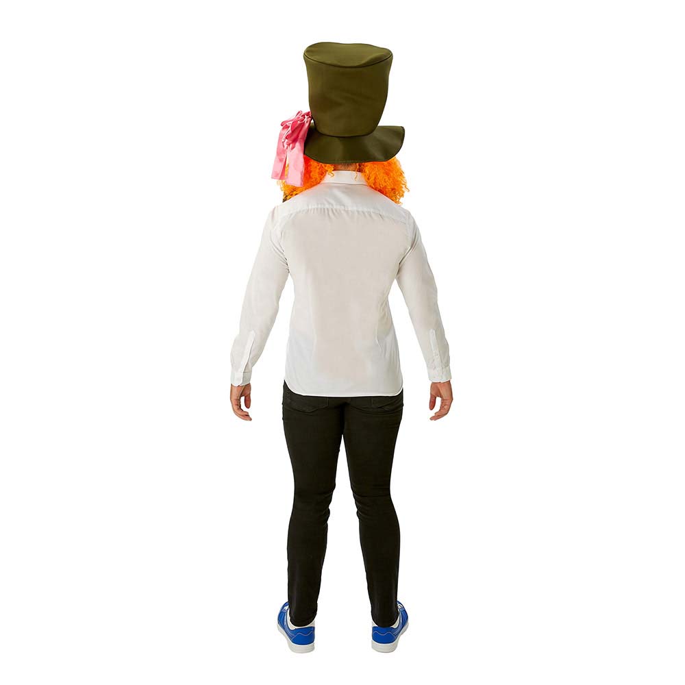 Rubies - Alice In Wonderland Adult Hat withWig & Bowtie