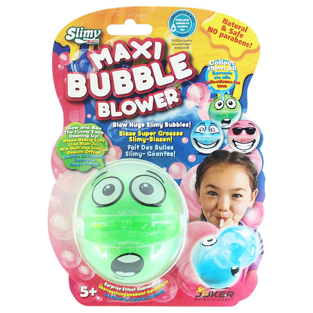Slimy - Slimy Funny Maxi Bubble Blower On Blister