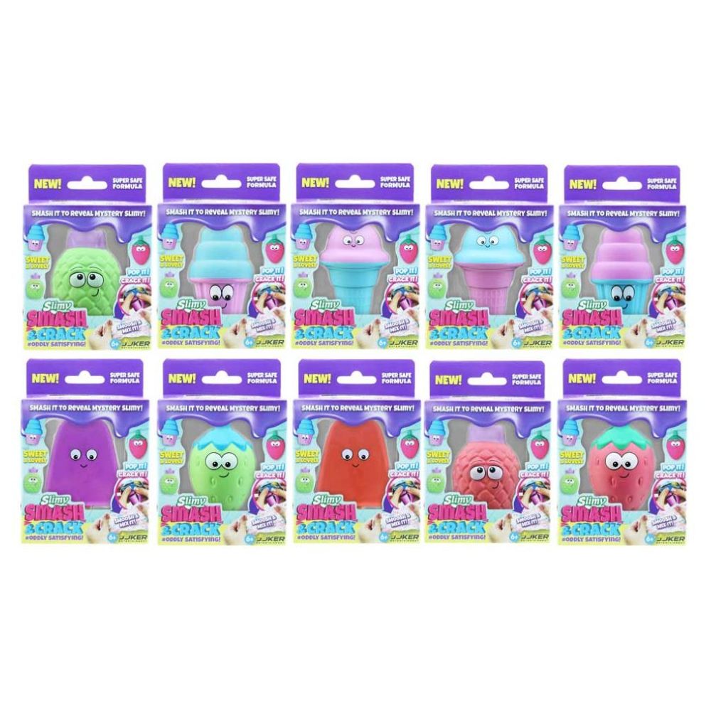 Slimy - Smash & Crack - Assorted 1pc