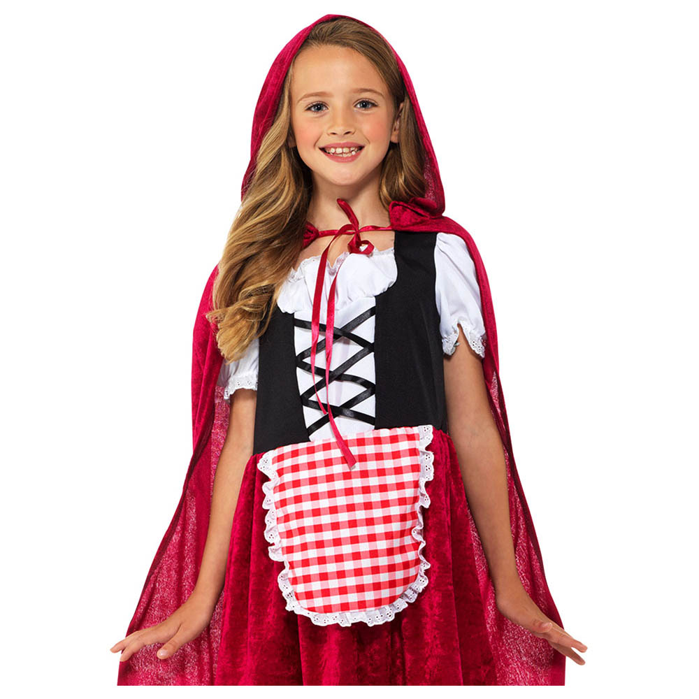 Mad Toys Red Riding Hood Book Week Costumes - Red