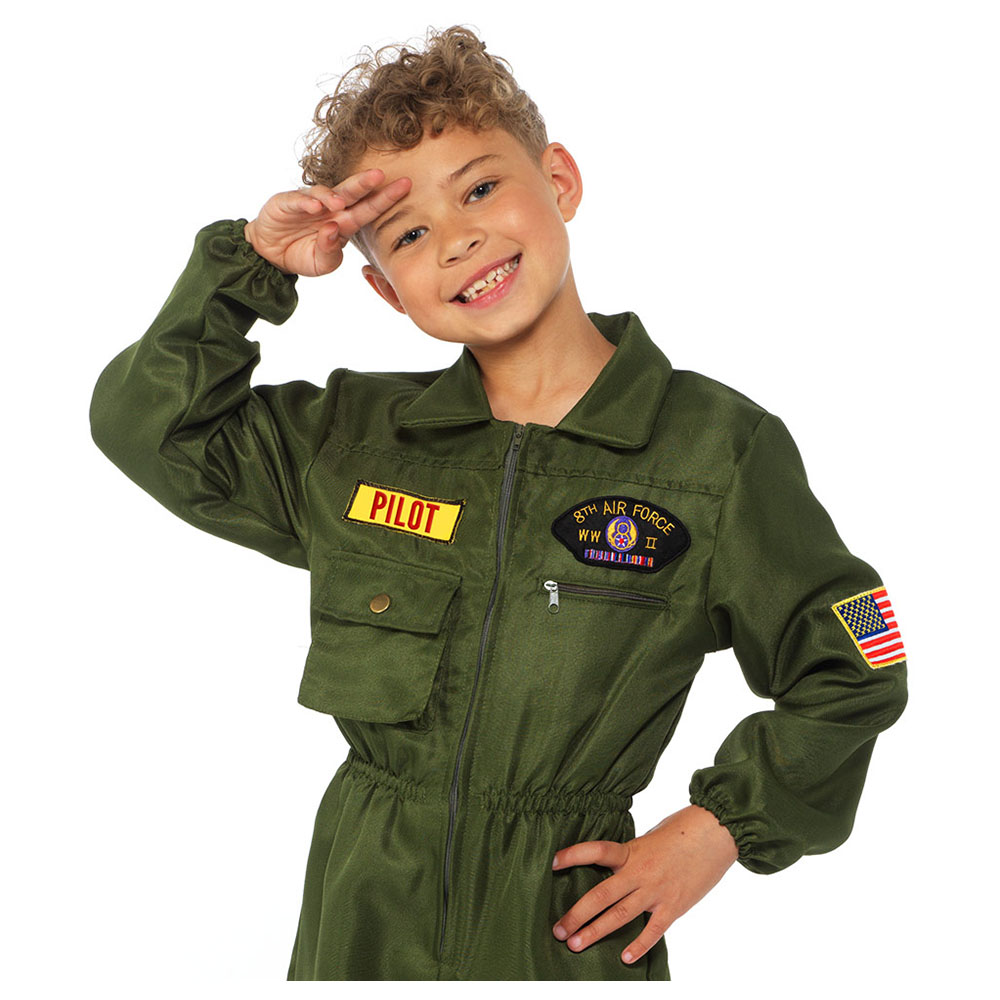 Mad Toys Aviator Book Week Costumes - Green