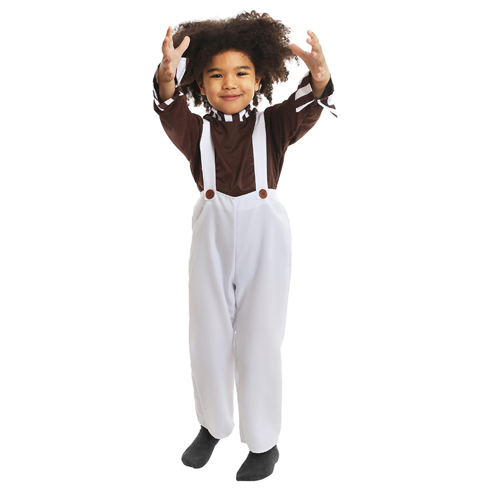 Mad Toys Factory Worker Book Week Costumes - Brown