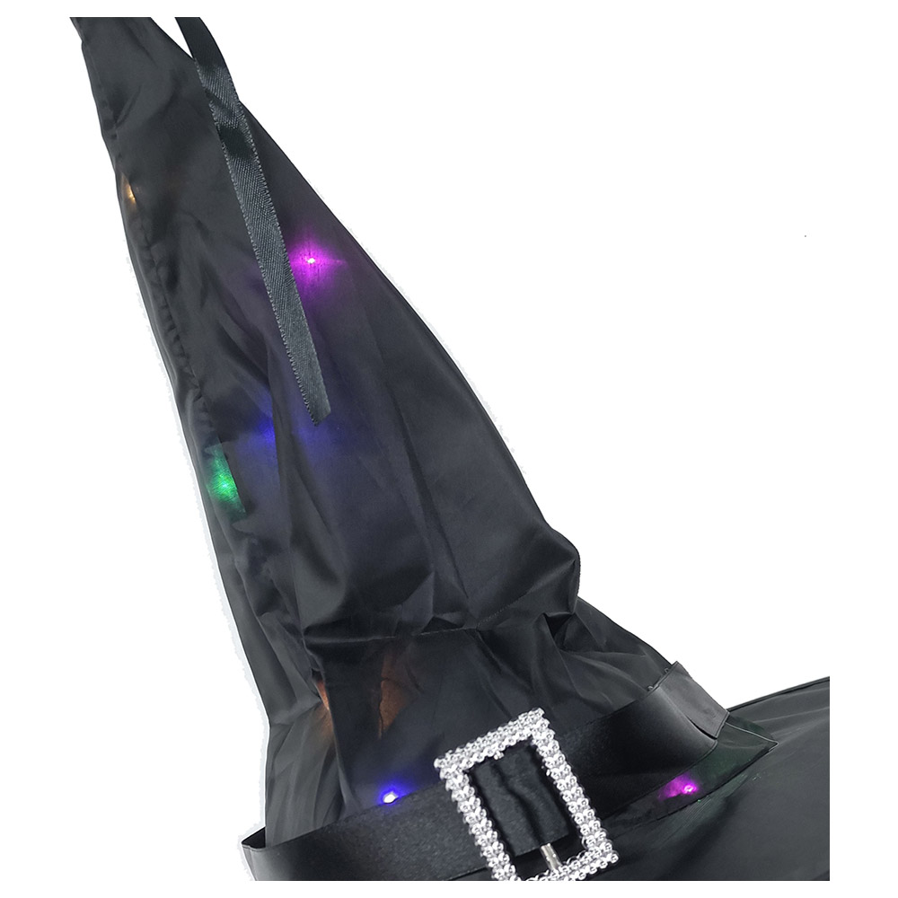 Mad Toys - Light Up Witch Hat Halloween Costume Accessory