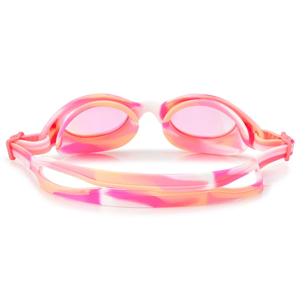 Bling2O - Girls Salt Water Taffy Swim Goggles - Orange & Cream